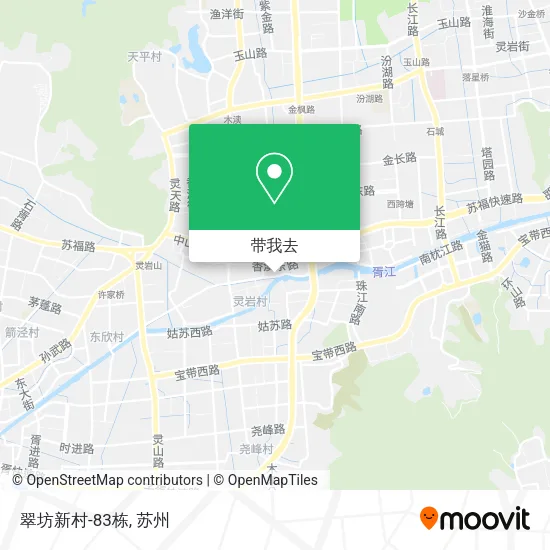 翠坊新村-83栋地图