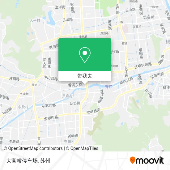 大官桥停车场地图