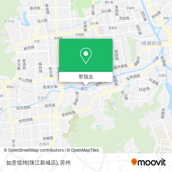 如意馄饨(珠江新城店)地图