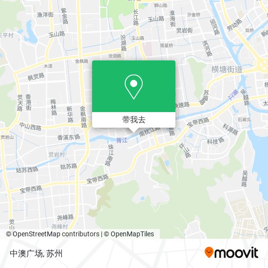 中澳广场地图