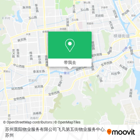 苏州晨阳物业服务有限公司飞凡第五街物业服务中心地图