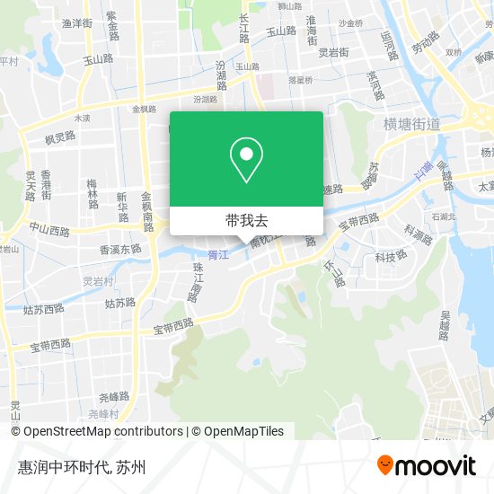 惠润中环时代地图