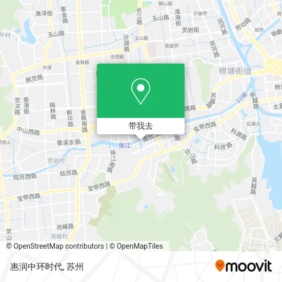 惠润中环时代地图