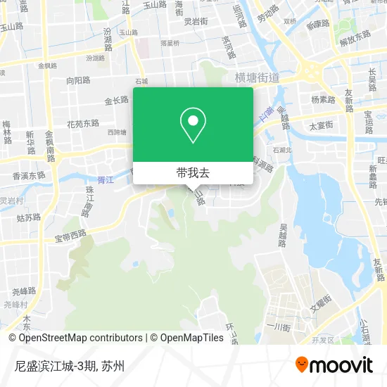 尼盛滨江城-3期地图
