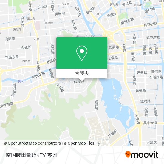 南国唛田量贩KTV地图
