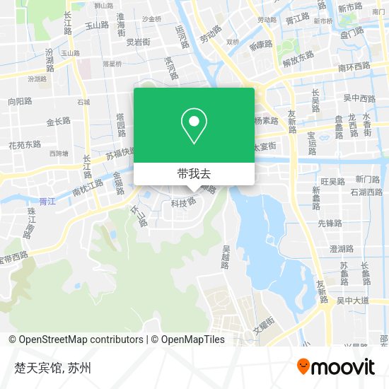 楚天宾馆地图