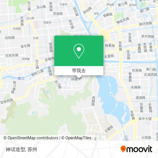 神话造型地图