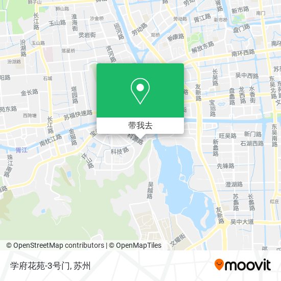 学府花苑-3号门地图