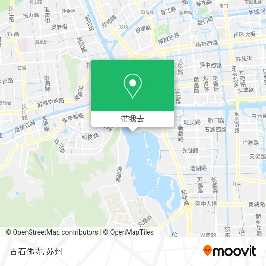 古石佛寺地图