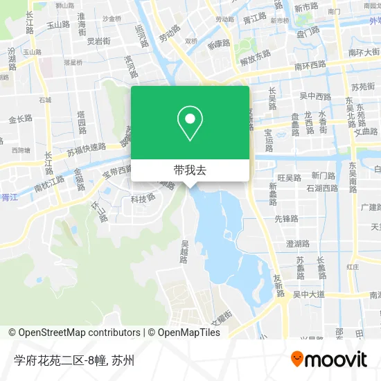 学府花苑二区-8幢地图