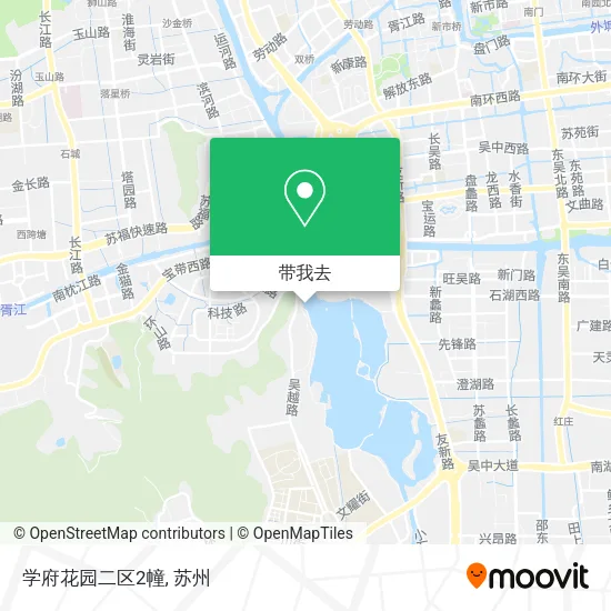 学府花园二区2幢地图