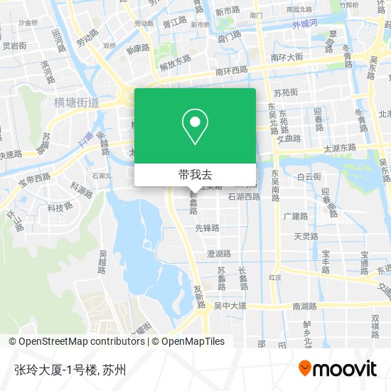 张玲大厦-1号楼地图