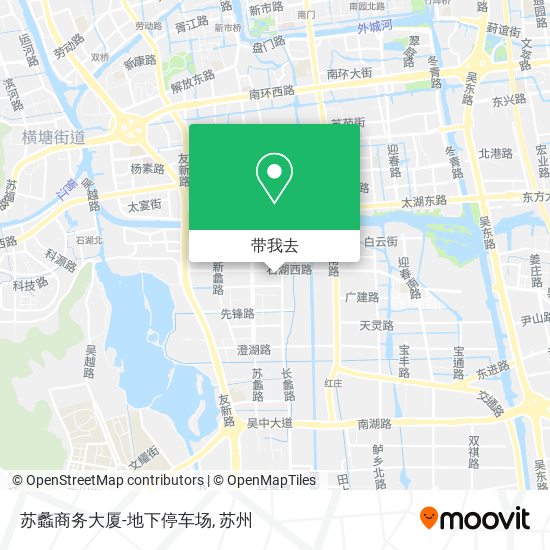苏蠡商务大厦-地下停车场地图