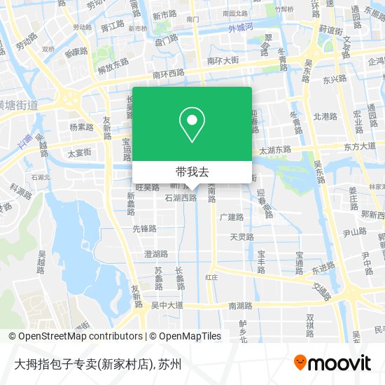 大拇指包子专卖(新家村店)地图