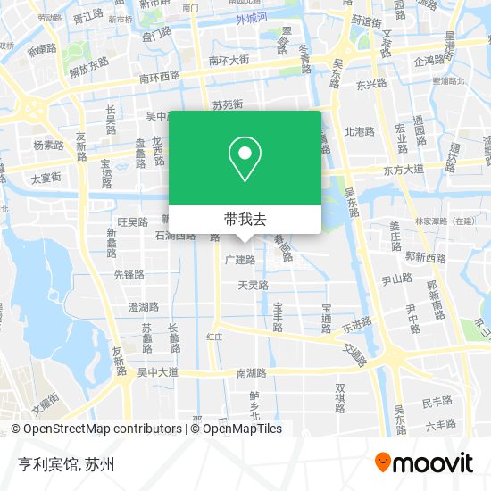 亨利宾馆地图