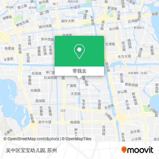吴中区宝宝幼儿园地图