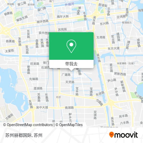苏州丽都国际地图