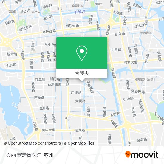 会丽康宠物医院地图