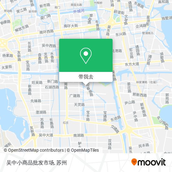 吴中小商品批发市场地图