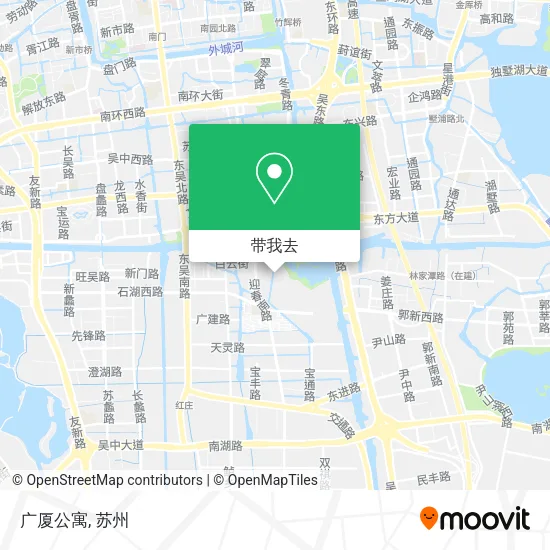 广厦公寓地图