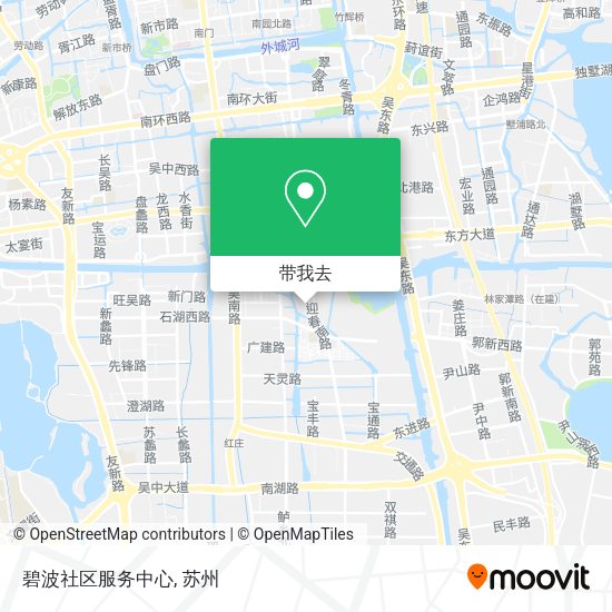碧波社区服务中心地图