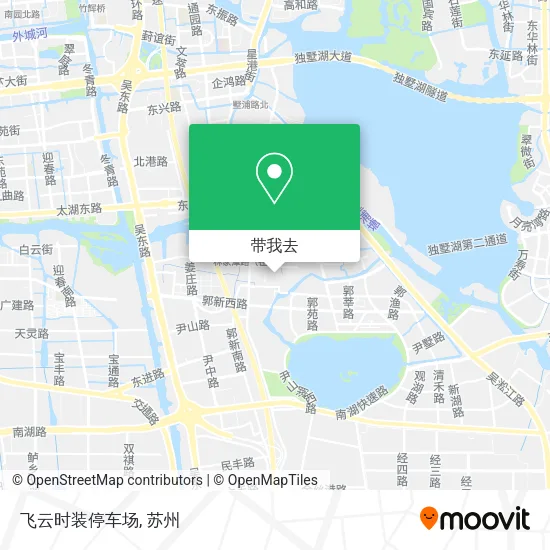 飞云时装停车场地图