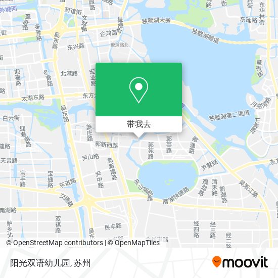 阳光双语幼儿园地图