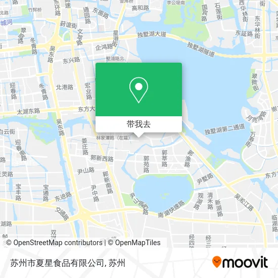 苏州市夏星食品有限公司地图