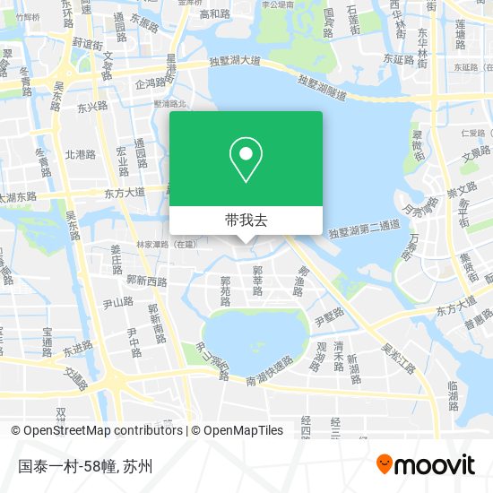 国泰一村-58幢地图