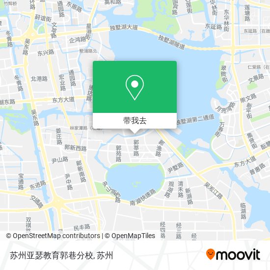 苏州亚瑟教育郭巷分校地图