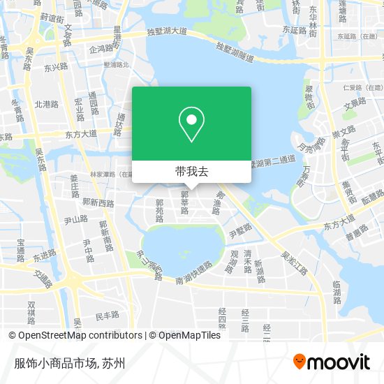 服饰小商品市场地图