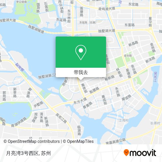 月亮湾3号西区地图