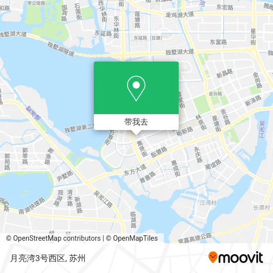 月亮湾3号西区地图