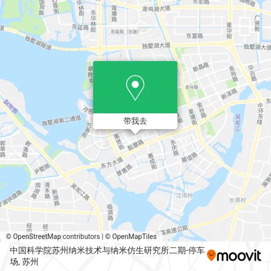 中国科学院苏州纳米技术与纳米仿生研究所二期-停车场地图