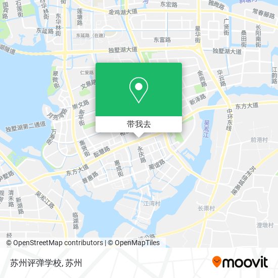 苏州评弹学校地图