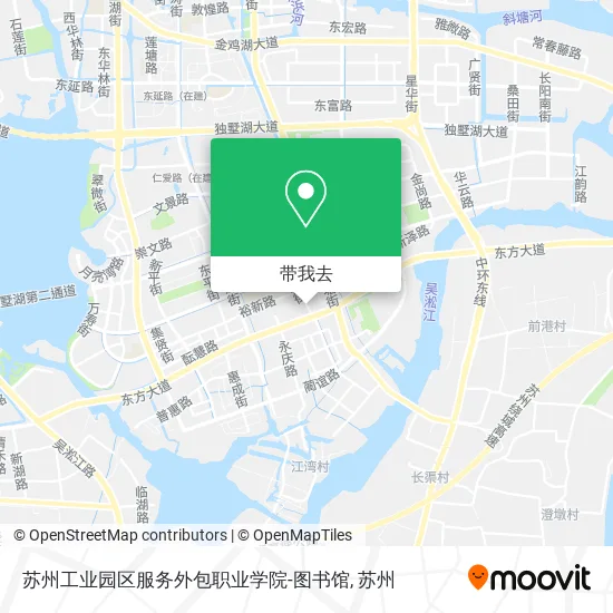 苏州工业园区服务外包职业学院-图书馆地图