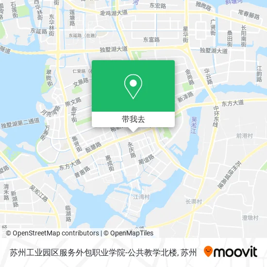 苏州工业园区服务外包职业学院-公共教学北楼地图