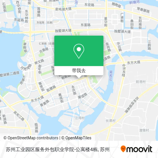 苏州工业园区服务外包职业学院-公寓楼4栋地图