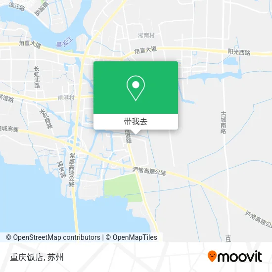 重庆饭店地图