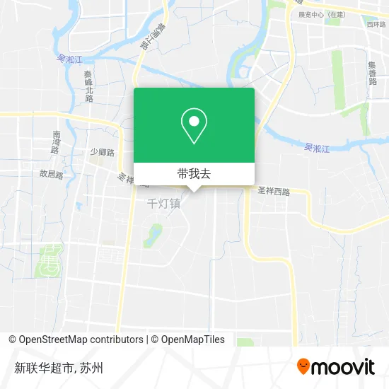 新联华超市地图