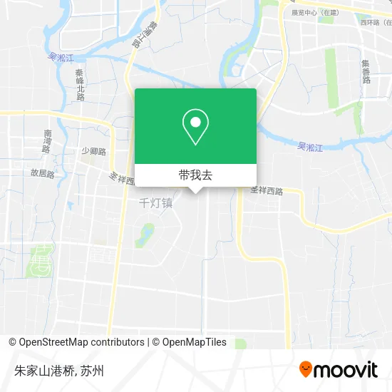 朱家山港桥地图