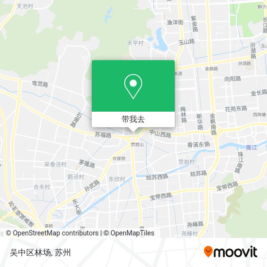 吴中区林场地图