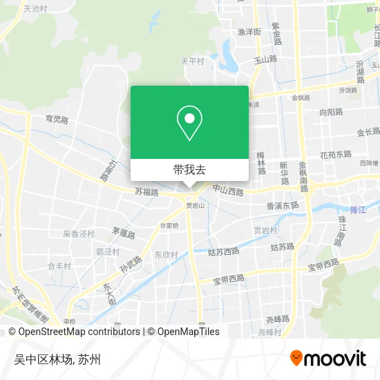 吴中区林场地图