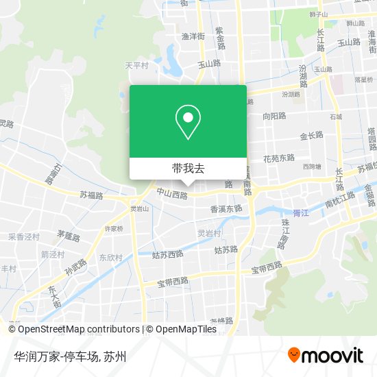 华润万家-停车场地图