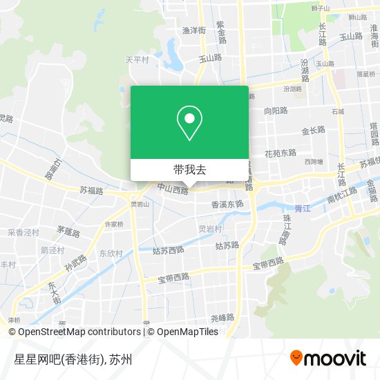 星星网吧(香港街)地图