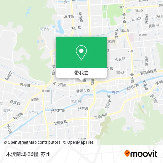 木渎商城-26幢地图