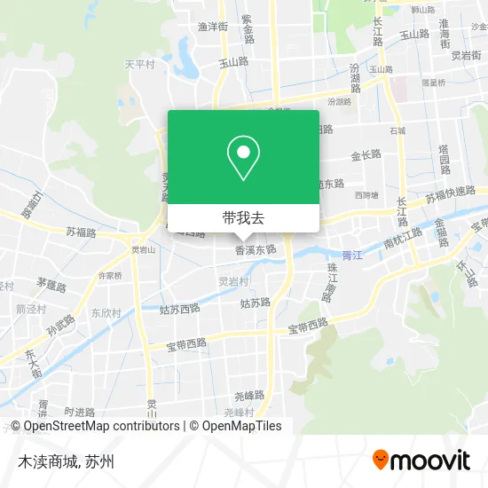 木渎商城地图