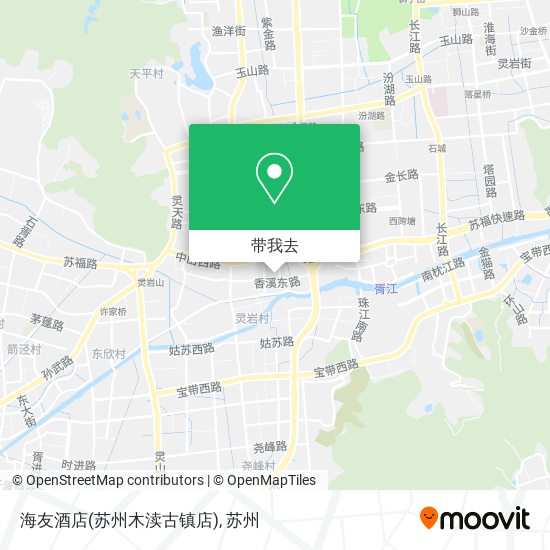海友酒店(苏州木渎古镇店)地图