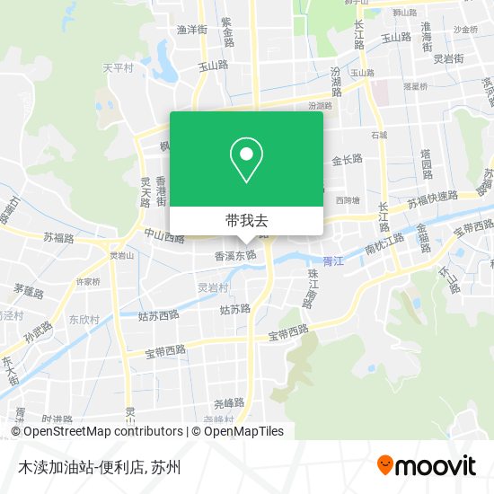 木渎加油站-便利店地图