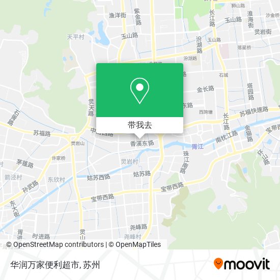 华润万家便利超市地图